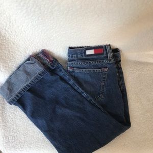Tommy Hilfiger Denim Cuffed Capri Jeans 7